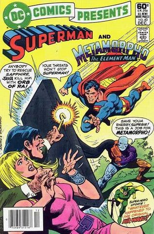 DC Comics Presents Issue #40 December 1981 Comic Book