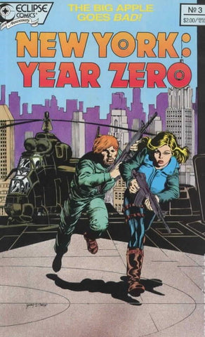 New York: Year Zero Issue #3 September 1988 Comic Book