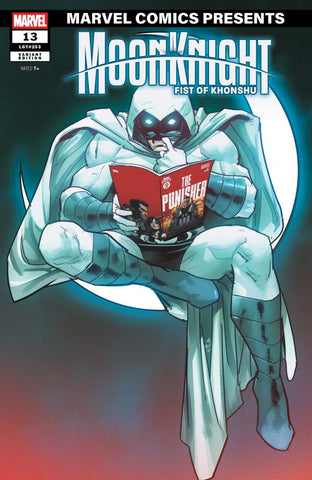 Moon Knight: Fist of Khonshu Issue #13 October 2025 Variant Cover Bazaldua Comic Book