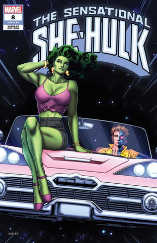 Sensational She-Hulk Issue #8 LGY#186 May 2024 Genolet Variant Comic Book