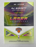 Knicks RJ Barrett 2020 Panini Laser Autographs #08/15 No. LA-RJB Autographed Rookie Single Card