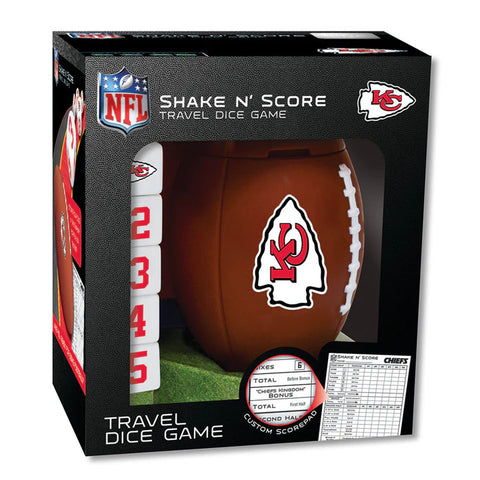 Chiefs Shake N' Score Dice Game