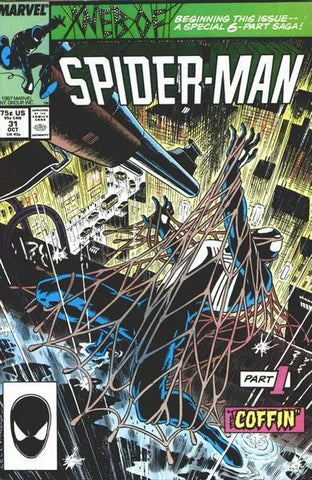 Spider-Man: Web of Issue #31 October 1987 Comic Book