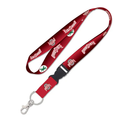 Ohio St Lanyard Reversible Gradient