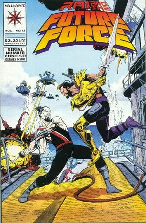 Rai and the Future Force Issue #12 August 1993 Comic Book