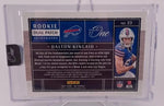 Bills Dalton Kincaid 2023 Panini One No.33 #02/10 Autographed Relic Rookie Single Card