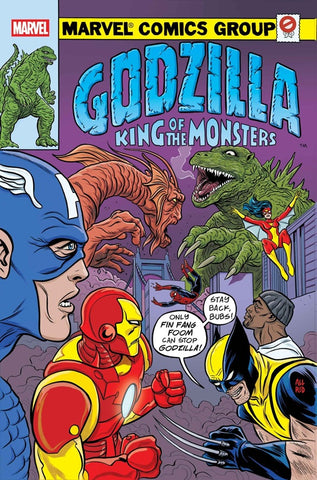 Godzilla vs Avengers Issue #1 June 2025 Variant Cover Allred Comic Book