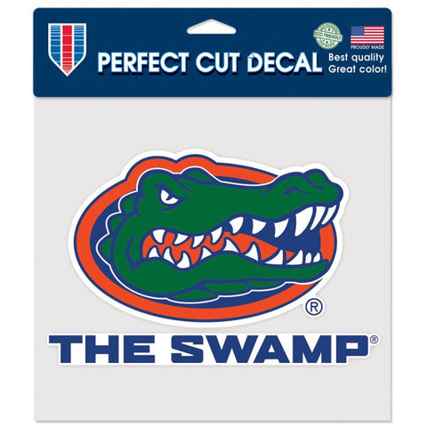 Gators 8x8 DieCut Decal Color Slogan