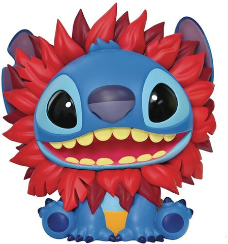 Stitch in Lion King Costume PVC Bank Figure - Lilo & Stitch