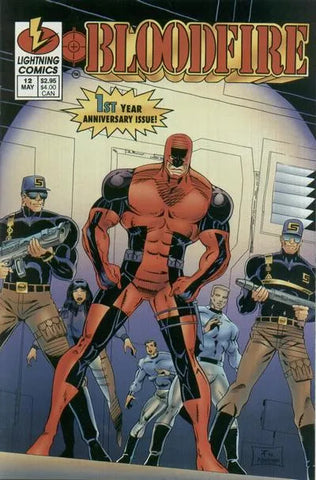Bloodfire Issue #12 May 1994 Comic Book