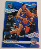 Thunder Isaiah Roby 2019-20 Donruss Elite #75/99 Blue Refractor Rookie Single Card