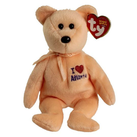 TY Beanie Baby 8.5" - Atlanta the Bear (I Love Atlanta - Show Exclusive) 2004