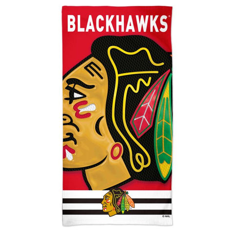 Blackhawks Beach Towel 30" x 60" Spectra