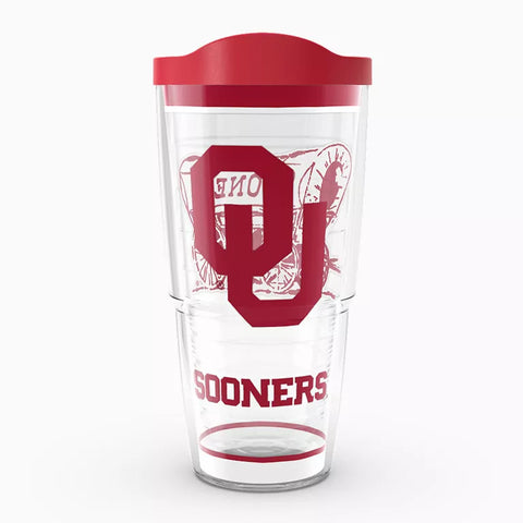 Oklahoma 24oz Tradition Tervis w/ Lid