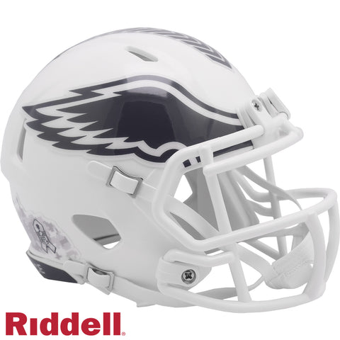 Eagles Mini Helmet Speed Salute to Service 2024