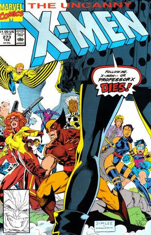 X-Men Issue #273 February 1991 Comic Book