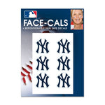 Yankees Face Cals Tattoos 6-Pack