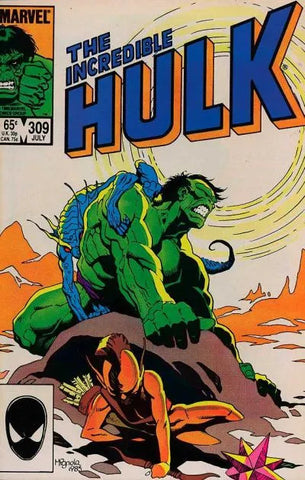 Hulk: Incredible Issue #309 July 1985 Comic Book