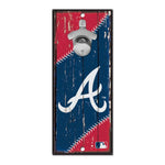 Braves 5x11 Wood Bottle Opener Sign