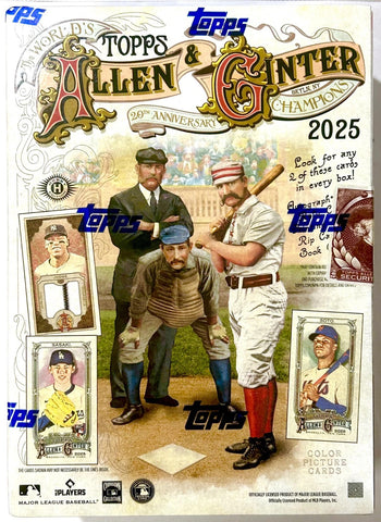 2025 Topps Allen & Ginter MLB Hobby Box