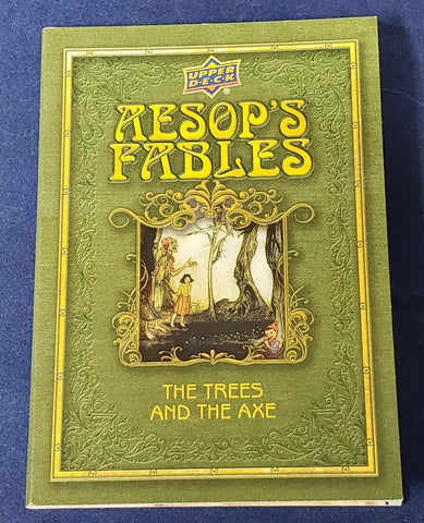 Literature The Trees and the Axe 2020 Goodwin Champions Hand-Drawn #1/1 Aesop's Fables Autographed Sketch Single Card