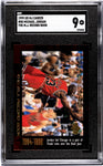 Bulls Michael Jordan 1999 Upper Deck MJ Career No.50 The MJ Record Book SGC Graded 9 Single Card (3296060)