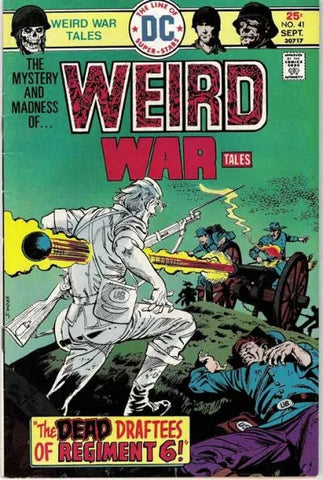 Weird War Tales Issue #41 September 1975 Comic Book