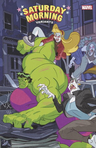 Hulk: Blood Hunt Issue #1 July 2024 Saturday Morning Variant Comic Book