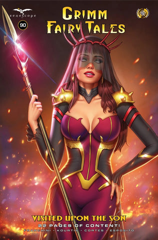 Grimm Fairy Tales Issue #90 December 2024 Variant Cover C Comic Book