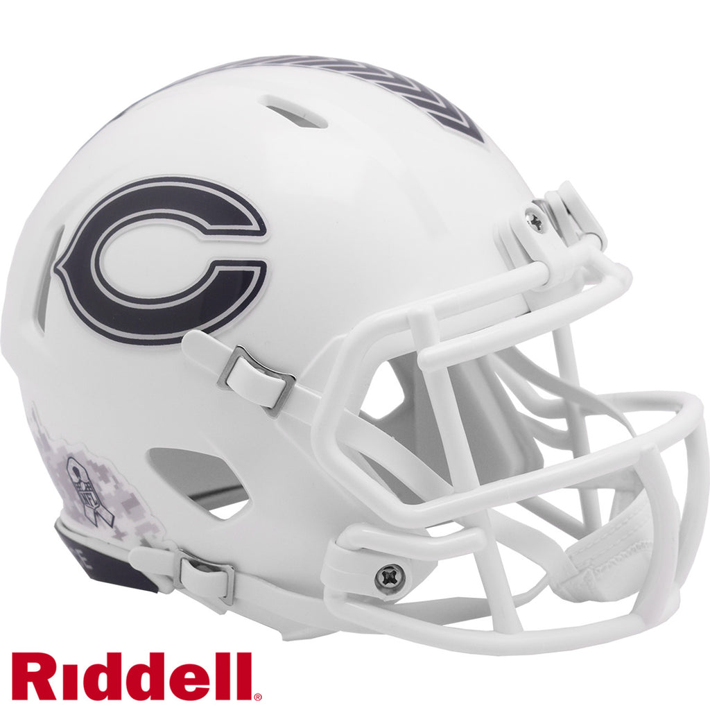 Riddell Chicago Bears 2024 Salute to Service Speed Mini Helmet