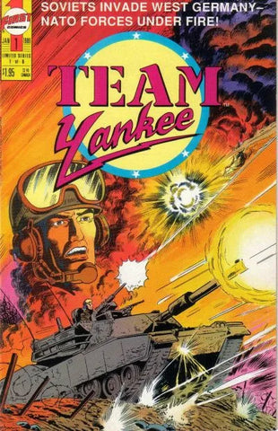 Team Yankee Issue #1 January 1989 Comic Book