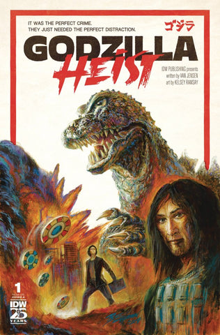 Godzilla Heist Issue #1 February 2025 Cover A Comic Book