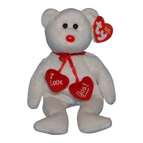 TY Beanie Baby 8.5" - Truly 2004 White Bear