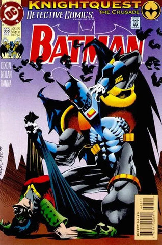Batman: Detective Comics Issue #668 November 1993 Comic Book