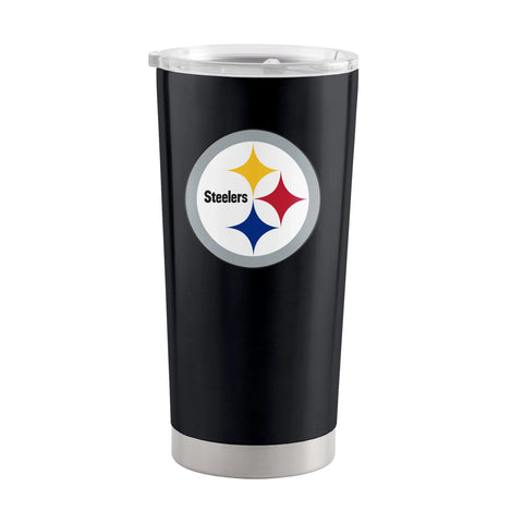 Steelers 20oz Ultra Tumbler Polished Gameday Black