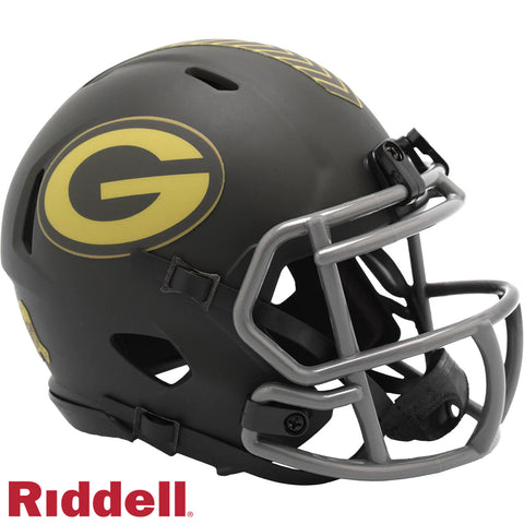 Packers Mini Helmet Speed Salute to Service 2025