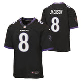 Ravens Kids Game Jersey Jackson8