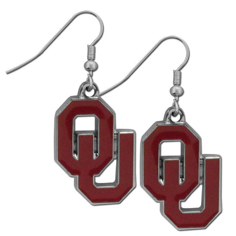 Oklahoma Earrings Dangle Chrome