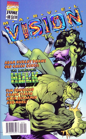 Marvel Vision Issue #18 June 1997 Comic Book