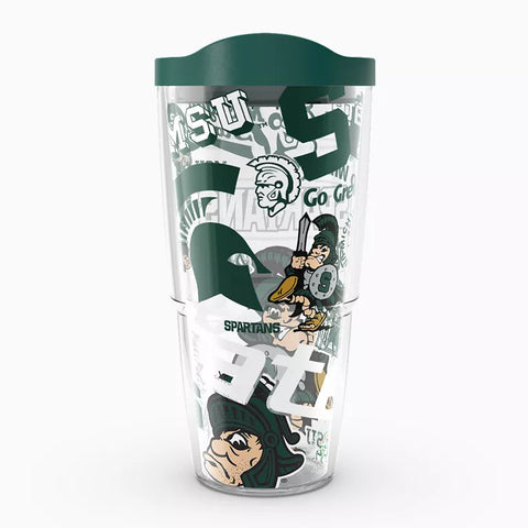 Spartans 24oz All Over Tervis w/ Lid