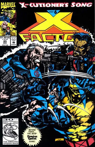 X-Factor Issue #85 December 1992 Comic Book