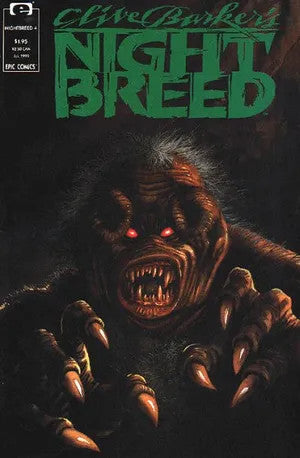 Night Breed Issue #4 July 1990 Comic Book