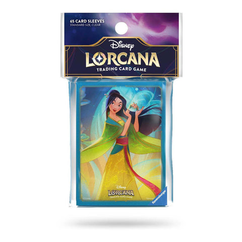 Lorcana 65-Count Deck Protector Card Sleeves - Fabled - Mulan