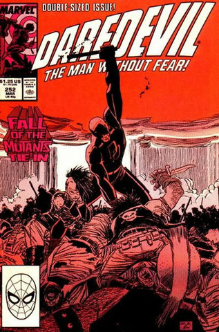 Daredevil Issue #252 March 1988 Comic Book