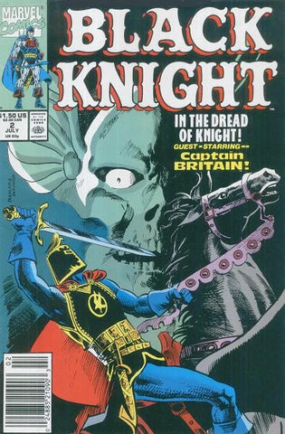 Black Knight Issue #2 July 1990 Comic Book