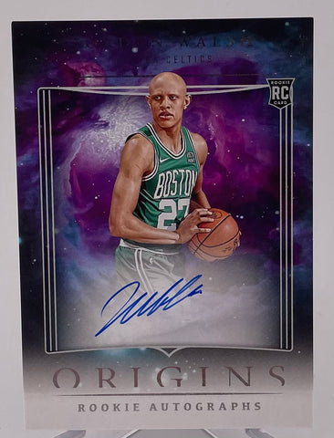 Celtics Jordan Walsh 2023-24 Panini Origins No.RA-JWB Autographed Rookie Single Card