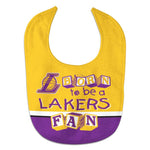 Lakers Baby Bib All Pro Born Yellow