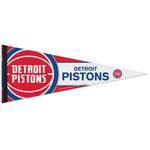 Pistons Triangle Pennant Premium Rollup 12"x30"