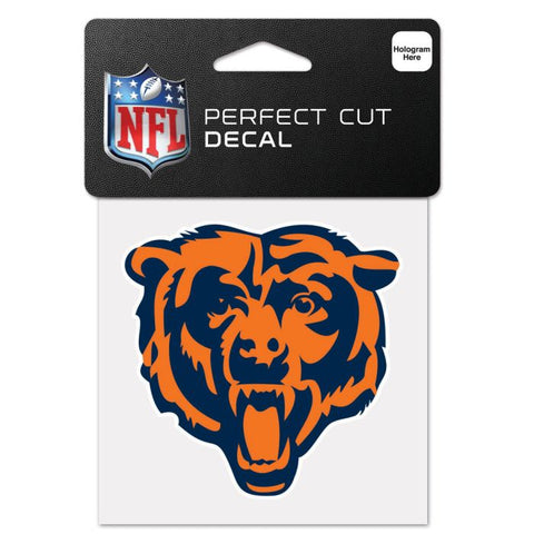 Bears 4x4 Decal Logo Face