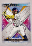Braves Ronald Acuna Jr 2024 Topps Inception No.102 Short Print Single Card